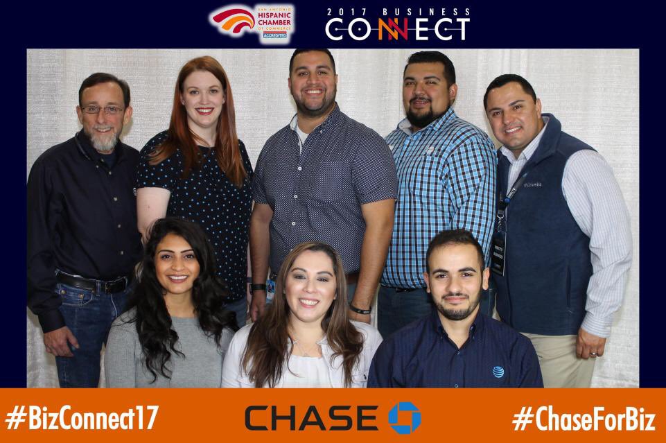 andrew_medrano's tweet photo. We’re live on the scene at @SAHispanicCC #BizConnect17!@ATTSmallBiz @PicoDGalo @gigem96r https://t.co/PrQxpSH7YM