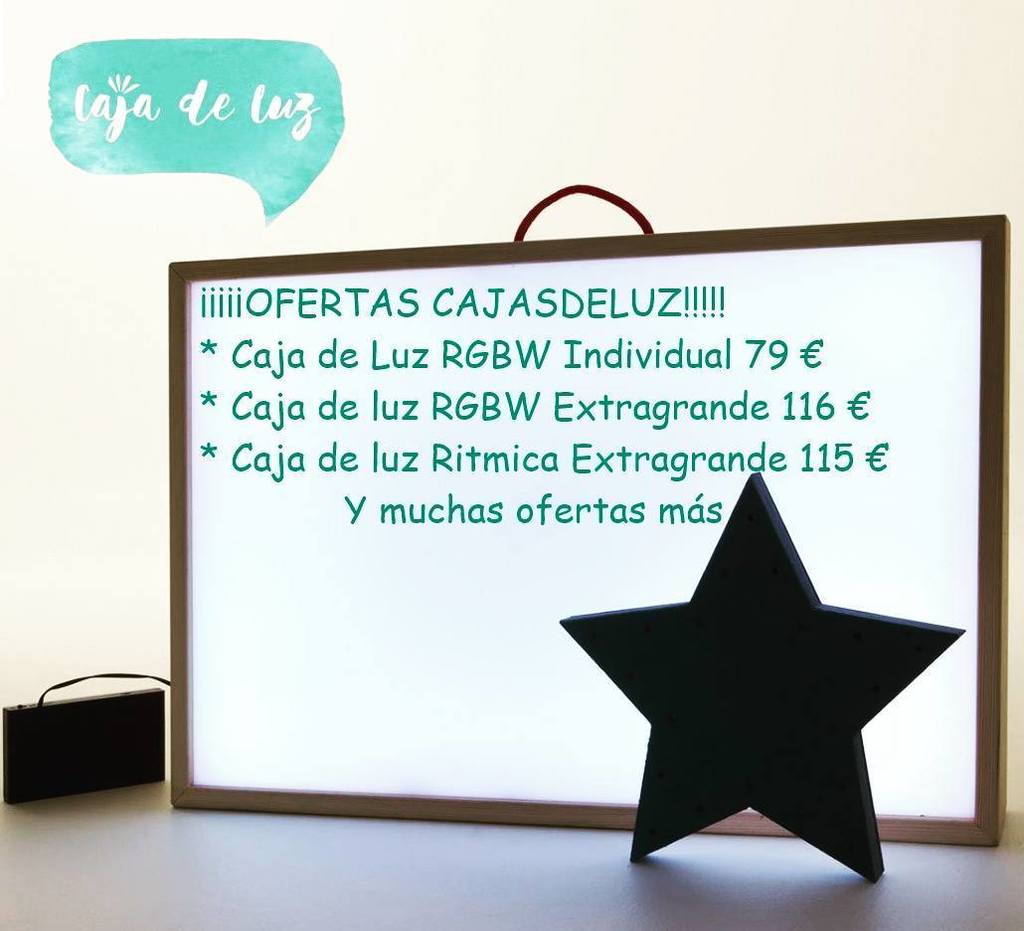 CajadeLuzz's tweet photo. ¡¡¡Aprovecha nuestras #ofertas!!! #cajasdeluz RGBW desde 79 € la individual a 116 € la Extragrande. #Cajadeluz Rítmica Extragrande a 115 €.… https://t.co/Q2mwBIHWQz