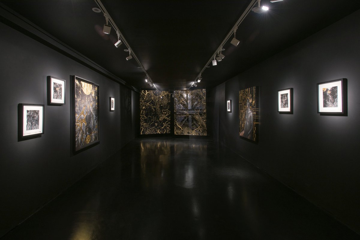 theamargallery's tweet photo. Today is the last day to see our fall exhibition, Black Exodus, by Lina Iris Viktor at Amar Gallery! https://t.co/75ykwGnNA1