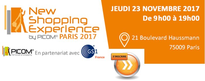 NSE_PICOM's tweet photo. INEDIT !!!!! #NSEParis 23 Novembre
Découvrir 40 Innovations chez @GS1France  
https://t.co/cYCgHqyt96 
inscription https://t.co/KRFTFGaPoK https://t.co/WSUgERJIRc