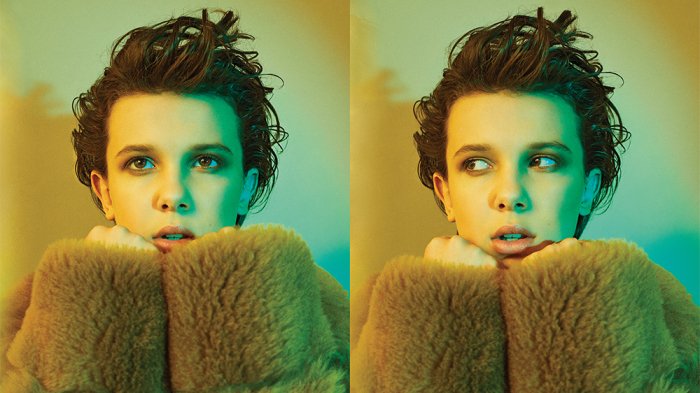 Variety's tweet photo. COVER STORY: How #StrangerThings star @milliebbrown made Eleven "iconic" and catapulted into pop culture https://t.co/QugXIy8DoK https://t.co/cG1qTDMKa7