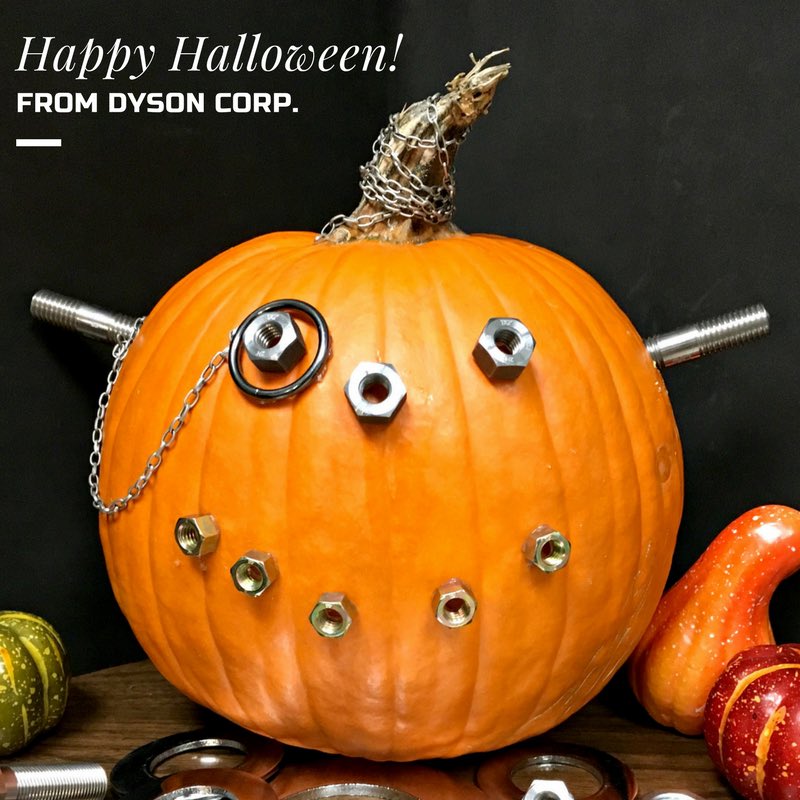 dysoncorp's tweet photo. #HappyHalloween #Fasteners #NutsAndBolts #Pumpkins #DysonCorp ππ© https://t.co/xsTf5EVbWV