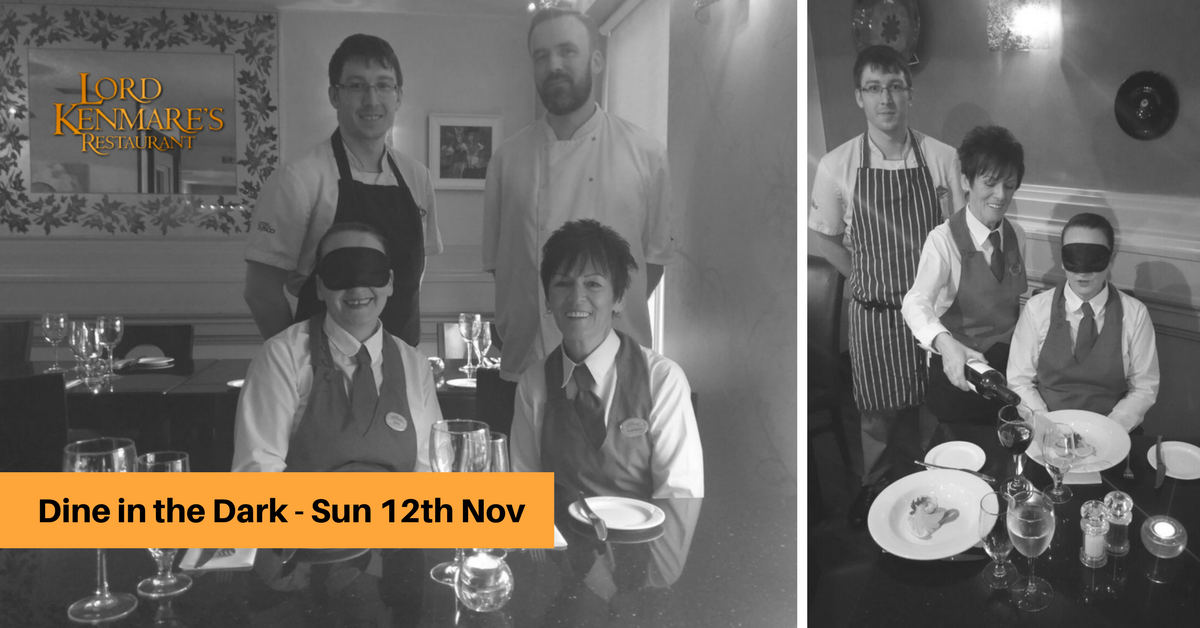 Lord Kenmare's Restaurant, Killarney (@lordkenmares) on Twitter photo Feast Your Imaginations Not Your Eyes for @NCBI_sightloss on Sunday 12th Nov. What a fun evening this will be! #Dine4NCBI Feast Your Imaginations Not Your Eyes for @NCBI_sightloss on Sunday 12th Nov. What a fun evening this will be! #Dine4NCBI