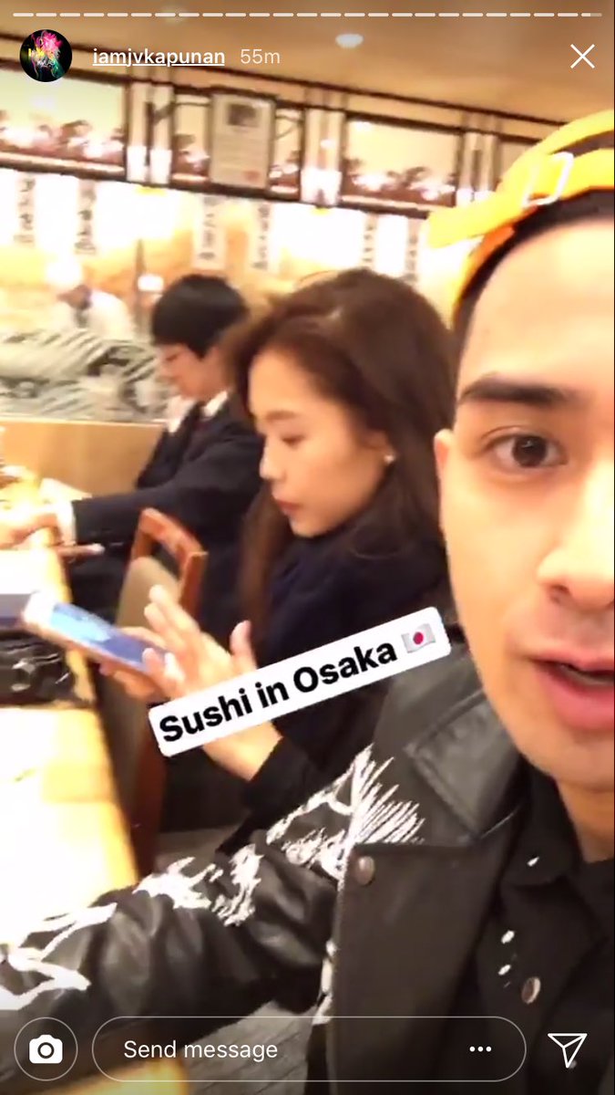 JHoLoviesOFC's tweet image. #JHos IGS 😻🙈 #Jho day3  Osakasushi station #dinnertime #sunflowersinjapan  🍊❤️🌻  facebook.com/IamJVKapunan/v…