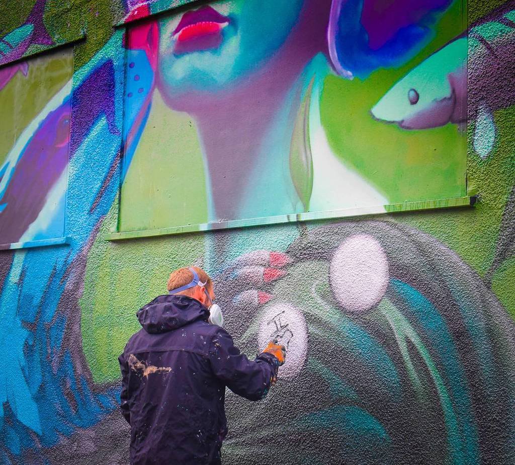 <a href="/Rocket01/">Rocket01</a> painting at <a href="/upfest/">UPFEST</a> and shot by <a href="/ApolloBelladona/">☆ Apollo ★</a>.
Just over a week to go before his solo show at BSMT.
#StreetArt #exhibition #art