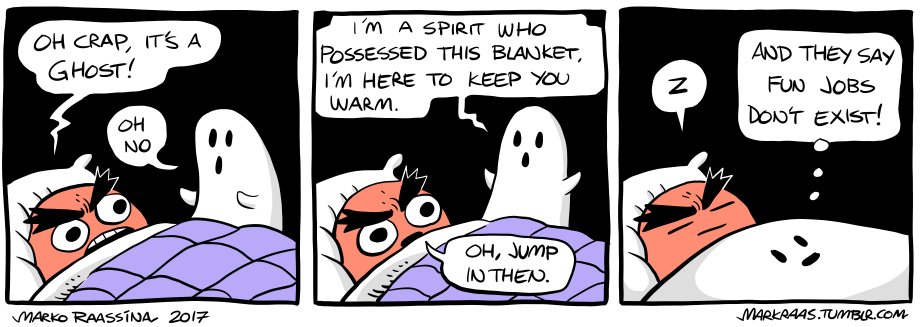 Happy Halloween! Here's some spooky Grumpy comics! #Halloween 