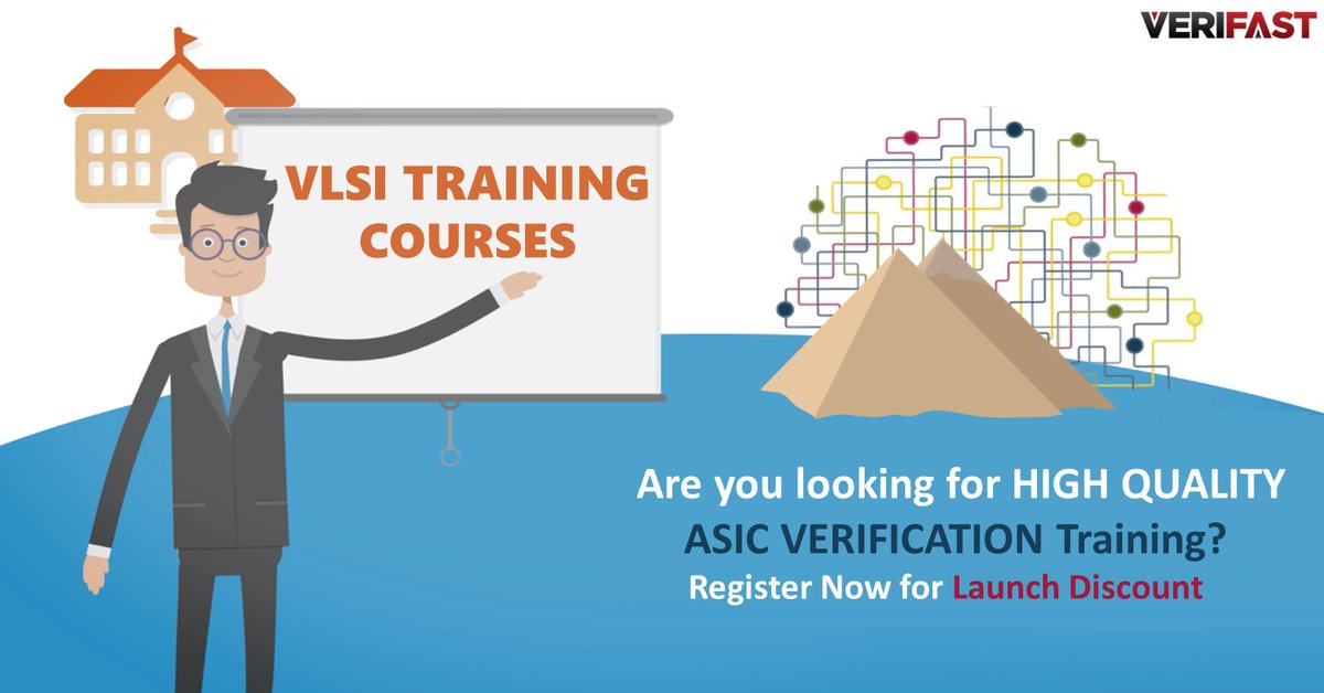 verifasttech's tweet photo. Learn VLSI ASIC Verification Courses and get the Skills required by Employers. https://t.co/FhyKBoAj3T #ASICVerification https://t.co/NZjBGkFnDF