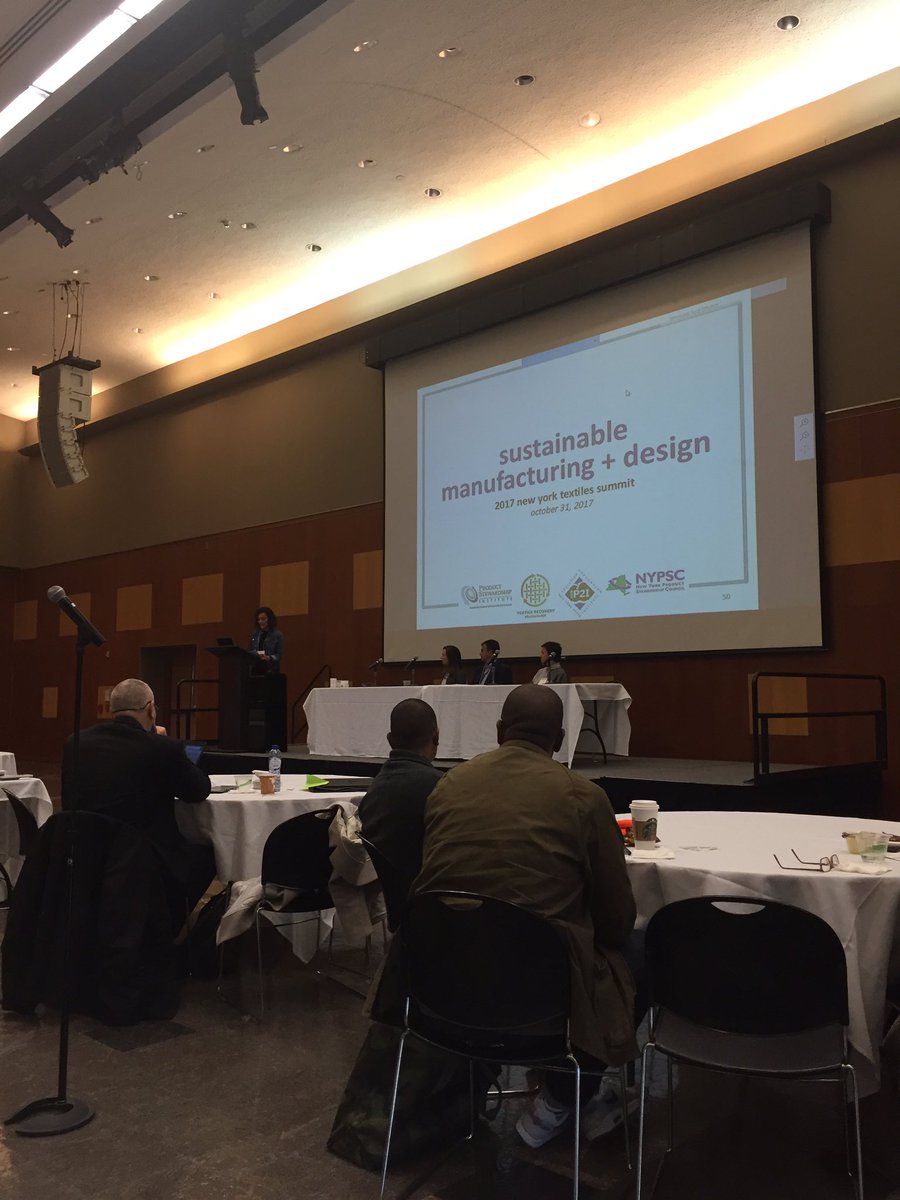SustainDC's tweet photo. Abt 20 B pounds of #textiles are trashed yearly in the US. $2 Billion in lost material value. @productsteward #nytextilessummit #rethreddc https://t.co/pYRbduJeq0