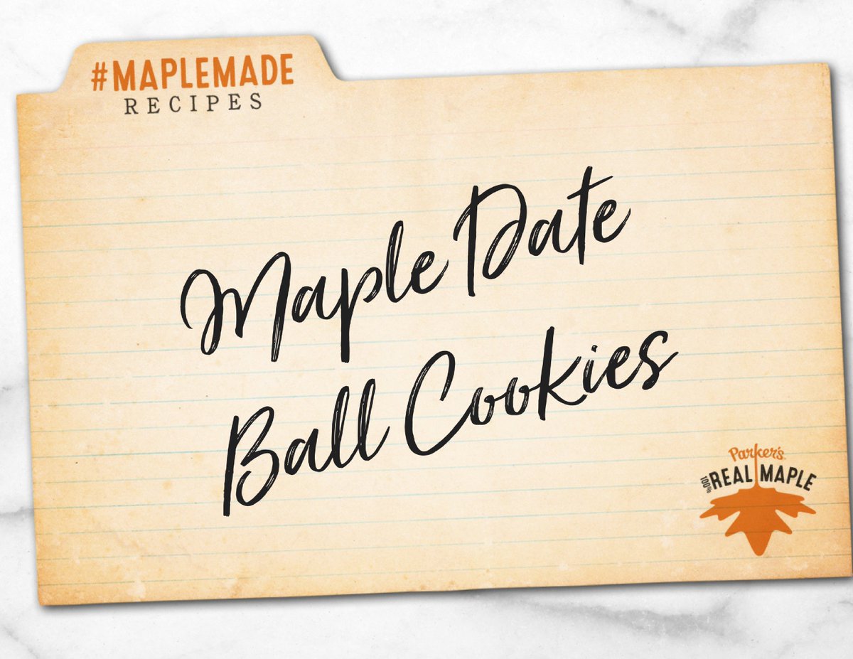 ParkersMaple's tweet photo. Maple Date Ball Cookies😍
Crunchy & sweet all rolled into a ball of dessert delight!
#Maplemade Recipes by NYSMaple
https://t.co/ZfPSGSIzv4 https://t.co/beIsAIgJee