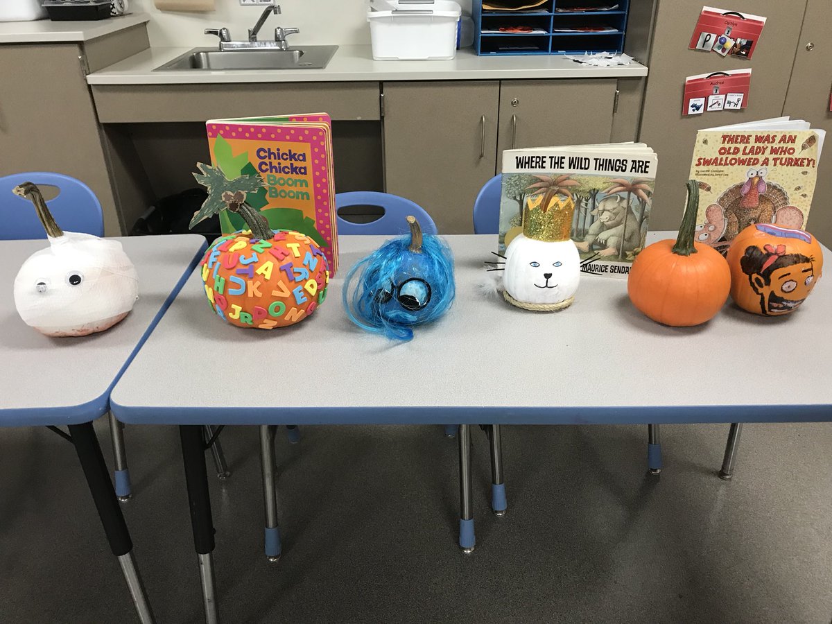 Mrs. Mejac’s Class made amazing pumpkin book reports! #OnceACard <a href="/CaresLapaglia/">Christy LaPaglia</a>