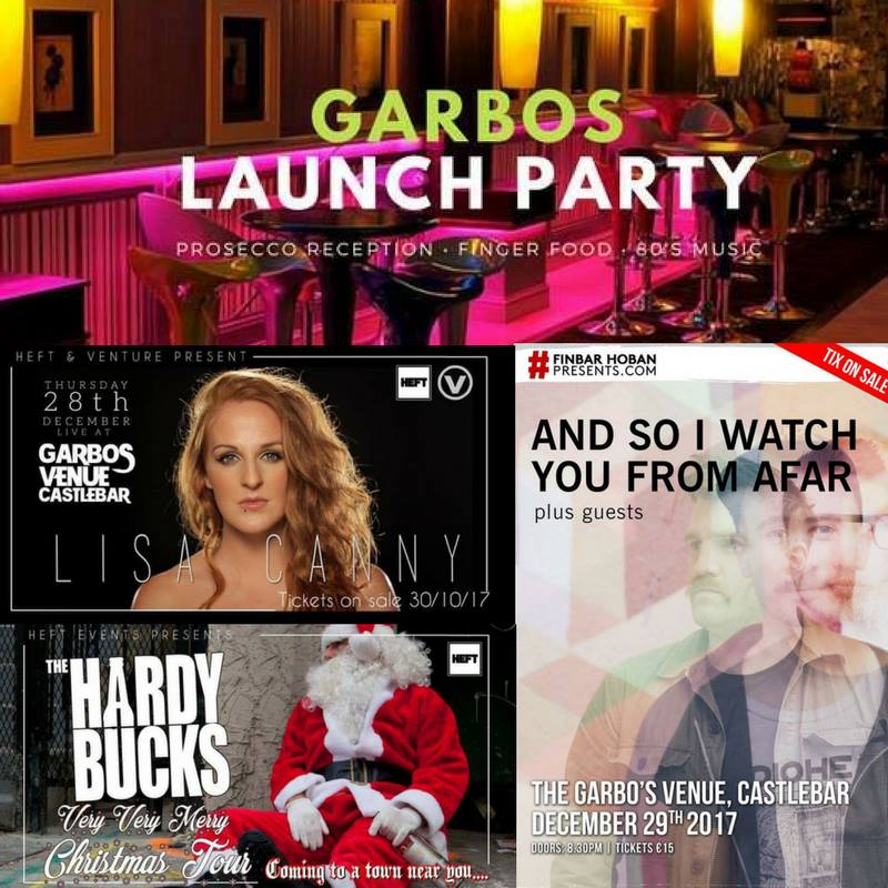 Hogs Heaven Bar (@hogsheaven_) on Twitter photo Its all happening at #mayoleisurepoint
π’Upcoming events at <a href="/GarbosCastlebar/">Garbos Venue</a> π’
#thingstodoinmayo #castlebar #eventsireland #music Its all happening at #mayoleisurepoint
π’Upcoming events at <a href="/GarbosCastlebar/">Garbos Venue</a> π’
#thingstodoinmayo #castlebar #eventsireland #music