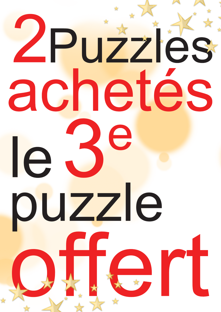 2 puzzles achetés le 3e puzzle offert. 
 Profitez-en ! #carijoustrasbourg #jouetie #Toys #offer #Sales #PuzzleForToday #Puzzle #strasbourg
