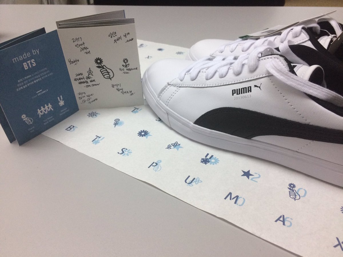 syazanashsm's tweet photo. B'lari turun tangga bile dpt msj dr HR "ada PARCEL BESAR"..
Thank you so much for your hardwork @MY_BTS_VTae ππ
#PUMAxBTS #Courtstar https://t.co/hxsC9IVdlP