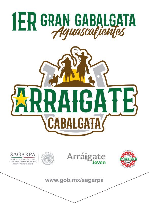 vicenteventura's tweet photo. La SAGARPA a través del Componente #ArraigateJoven, te invita a participar en 1a. Cabalgata "Raíces de Mi Tierra". 
5 de Noviembre
10:00 am https://t.co/BsgCmmZxs2