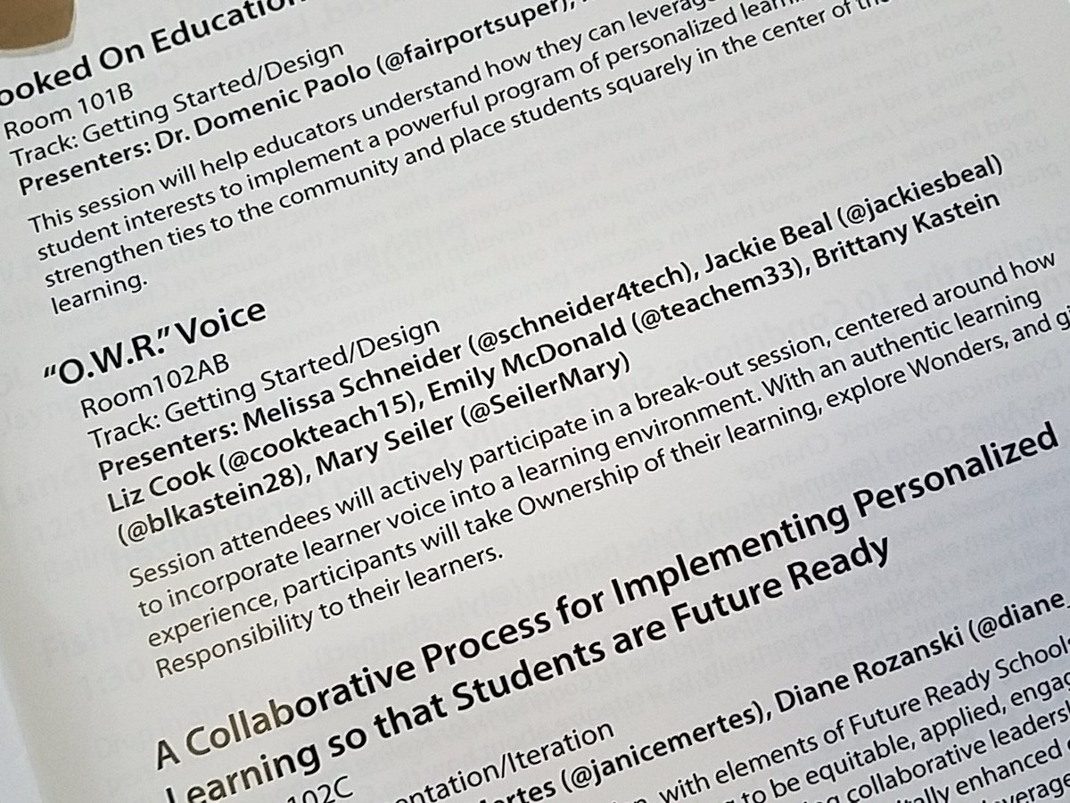 TeachEm33's tweet photo. It's true!!! We're presenting!! #PLCONF17 #OWRvoicePL @schneider4tech  @blkastein28 @jackiesbeal @cookteach15 @SeilerMary https://t.co/Cscaf7sQUn