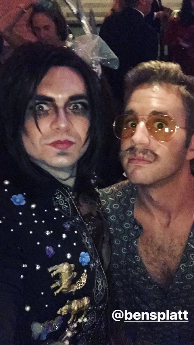 maxcIayton's tweet photo. I had a sensational time at Bette Midler's Halloween party. 🎃💀 https://t.co/sr9pBiqk1N