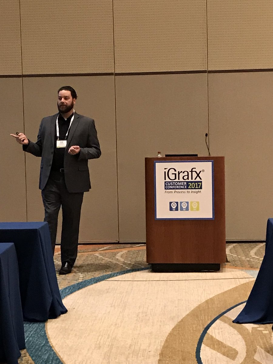 iGrafx's tweet image. Process Governance &amp;amp; Prioritization is key for any organization to go from #ProcessToInsight - @swwilloughby President @LeanBPM #iGCC2017