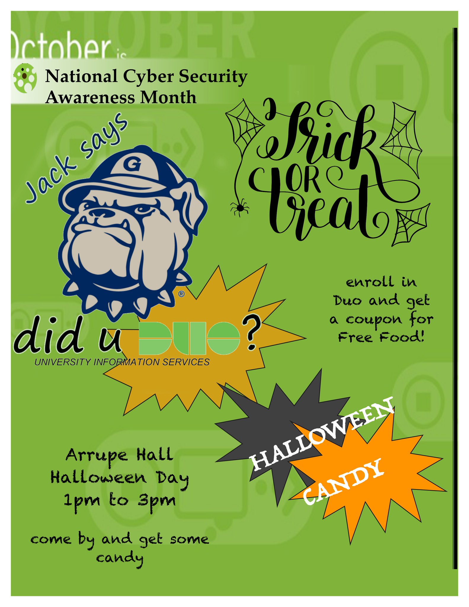 Georgetown Uis On Twitter Happy Halloween Come See Us Today In