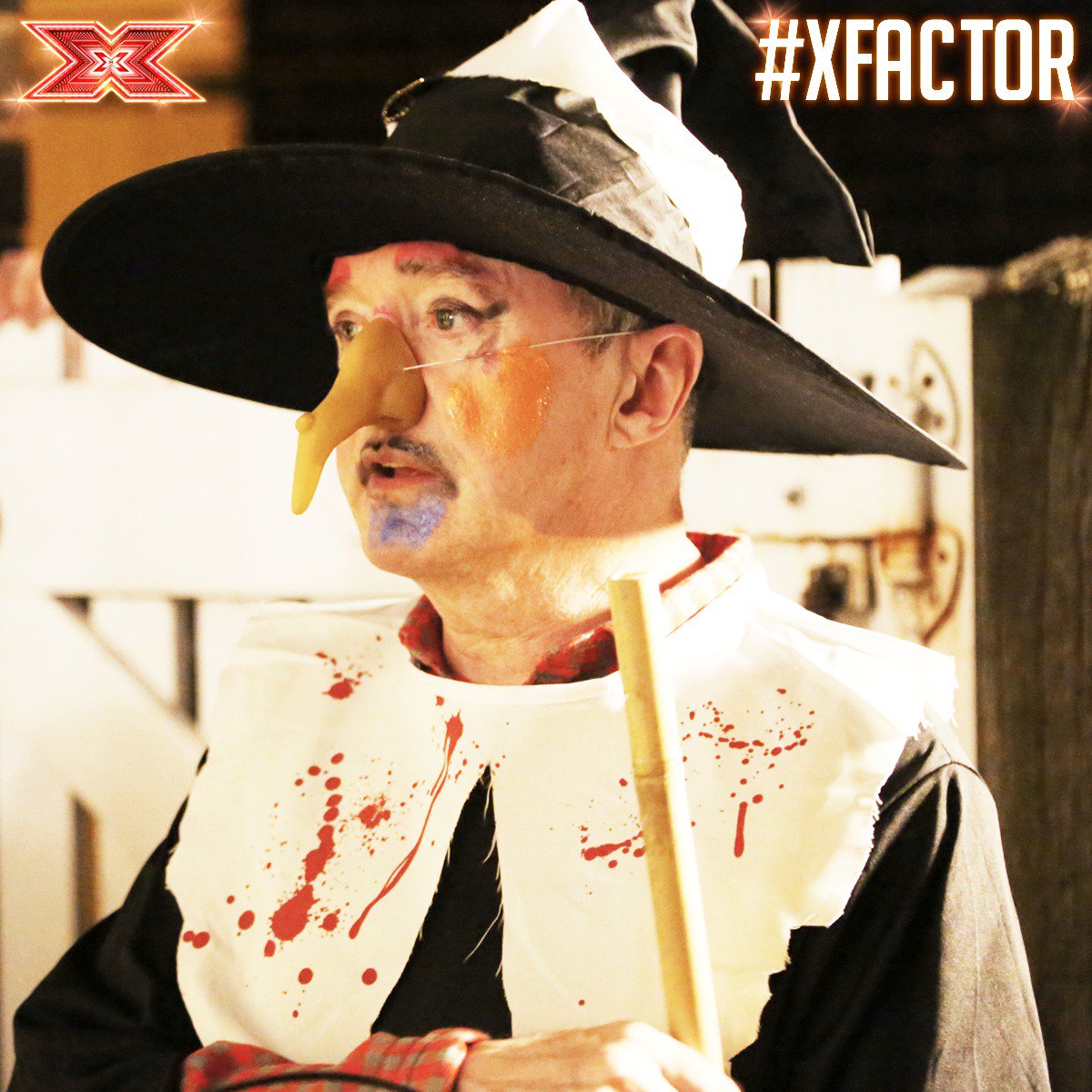TheXFactor's tweet photo. I got 99 problems but a witch ain't one 👻🦇 #Halloween #XFactor https://t.co/cOjUfNzySZ