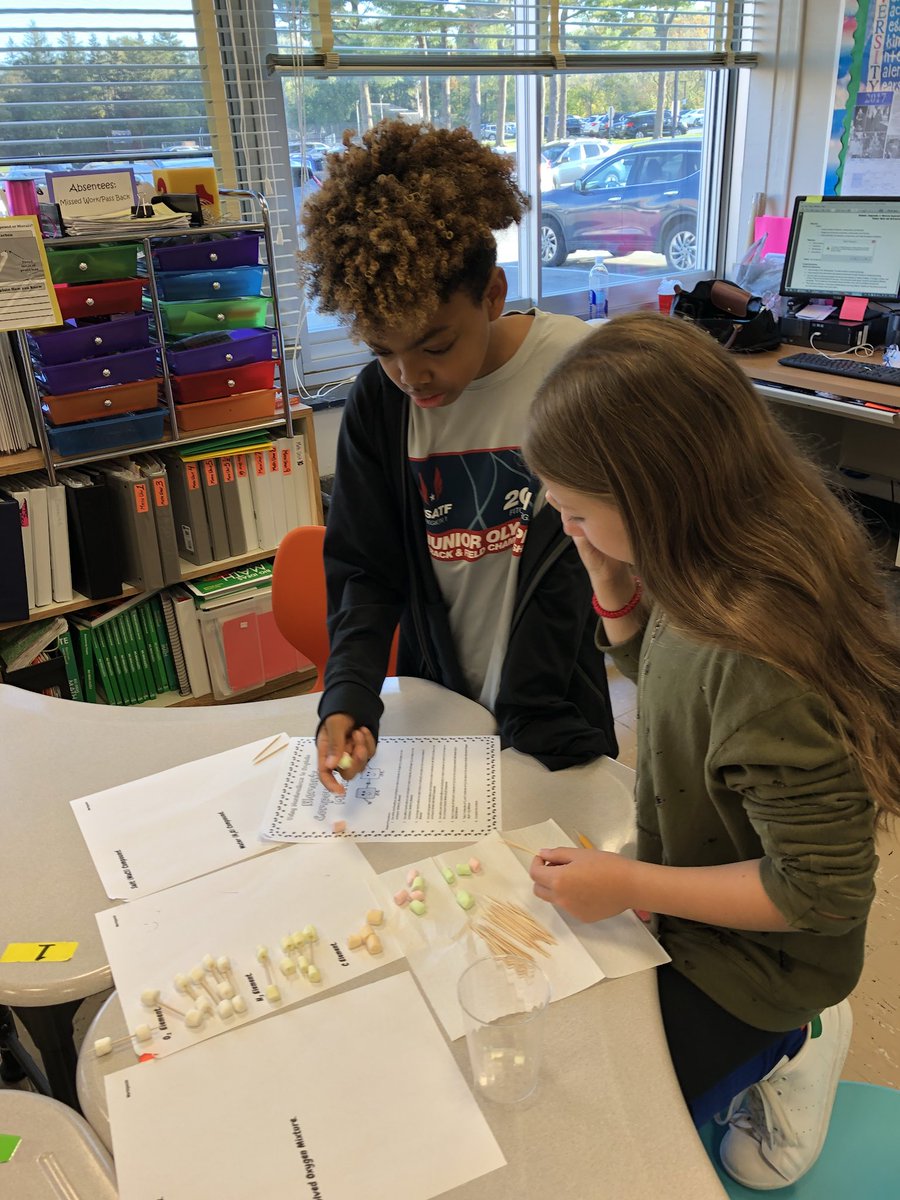 mslambejms's tweet photo. Marshmallow molecules in action! #elementsandcompounds #westilllearnonhalloween @jerichoms @CummingsJericho @JMWiener https://t.co/vZWglFNKtl