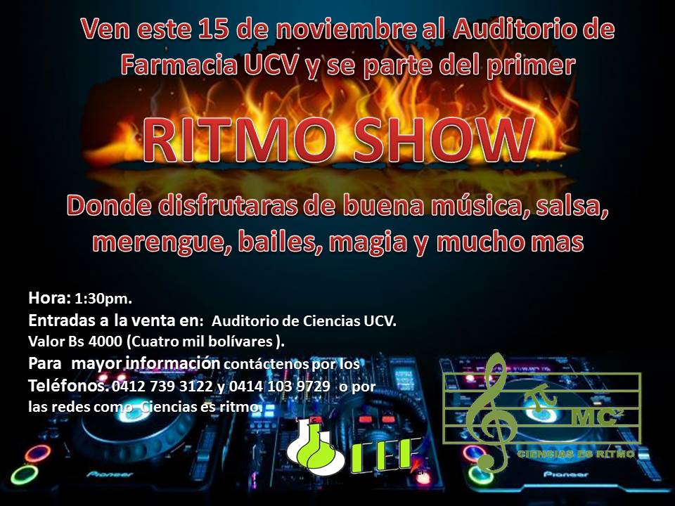<a href="/ucvculturamcy/">Cultura UCV MCY</a> <a href="/CculturalChacao/">Centro Cultural Chacao</a> @CCulturalBOD <a href="/DirCulturaUCV/">Dirección de Cultura #UCV</a> <a href="/culturachacao/">Cultura Chacao</a> <a href="/dirextensionucv/">Dir. Extensión #UCV</a> <a href="/extensionfhe/">Extensión FHE UCV</a>
