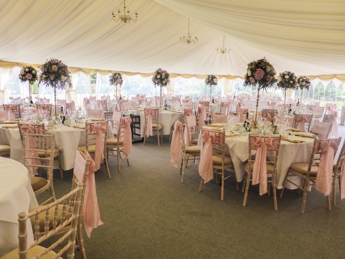 HungarianHall's tweet photo. Our #reception #marquee can hold over 200 seated guests and is so adaptable that it never looks quite the same as the previous #wedding https://t.co/4ftyLoLft5