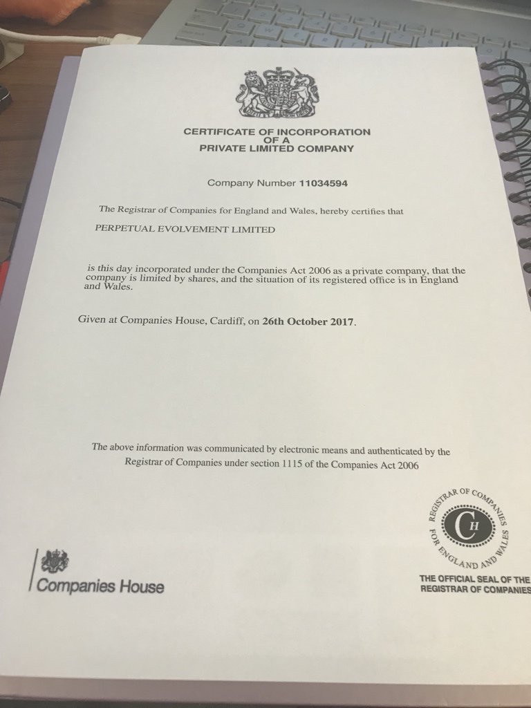 pevolvement's tweet photo. Seeing it in black &amp; white as well as in hard copy. Makes my idea I had a reality #iso9001 Thanks to @LGaccountants for their support https://t.co/oiJ0XPmLq4