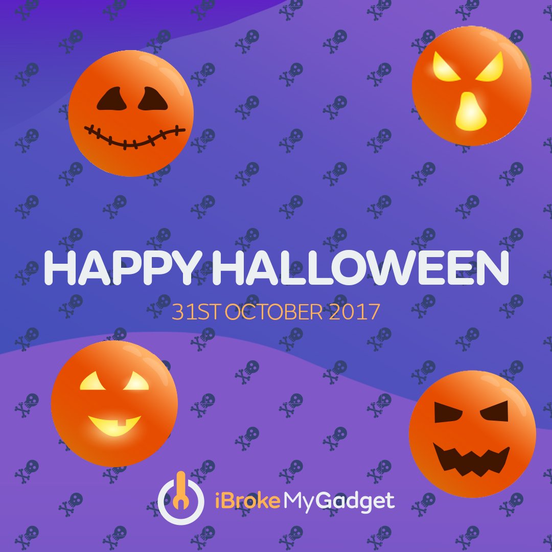 iBrokemygadget's tweet photo. #HappyHalloween from all at https://t.co/Gy5eCvibZy #gadgetrepairs https://t.co/W0uhUAw0Ga