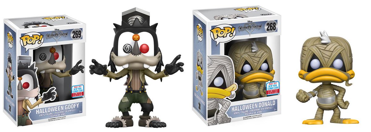 RT &amp; follow <a href="/OriginalFunko/">Funko</a> for a chance to win an #NYCC Halloween Goofy &amp; Donald 2-pack!