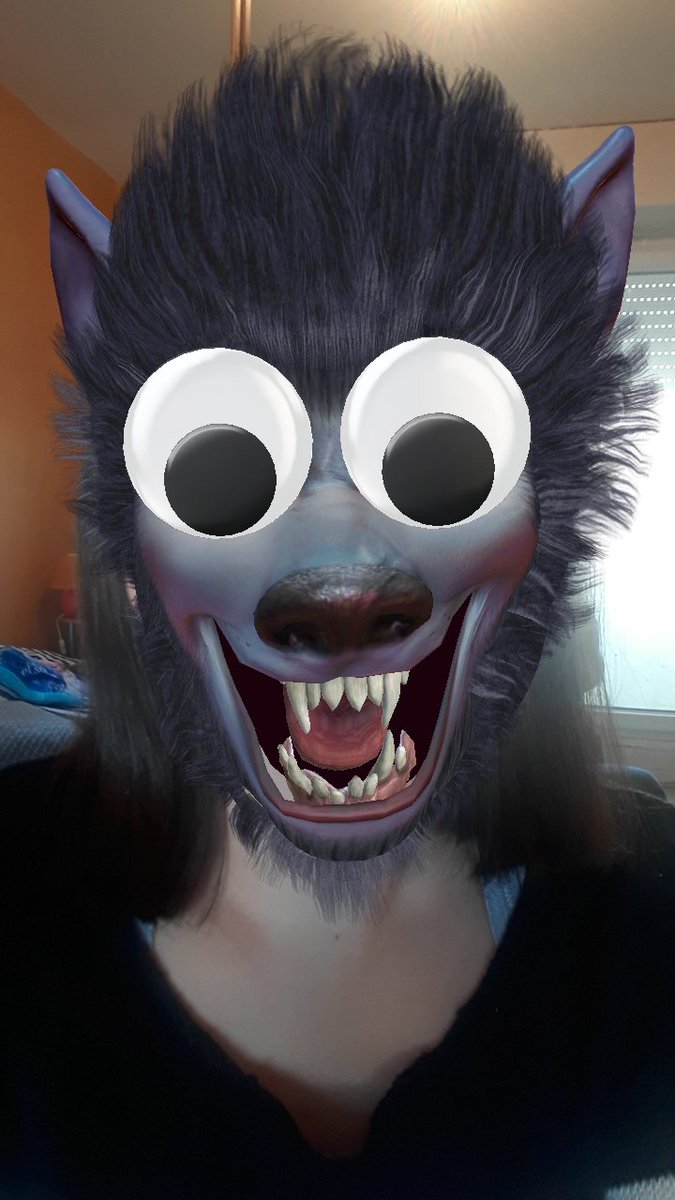 vavadu69's tweet photo. How can i don't think of #TeenWolf with this Halloween filter!! #Crazywerewolf lol ππΊβ€ https://t.co/XN7F2Da9iJ