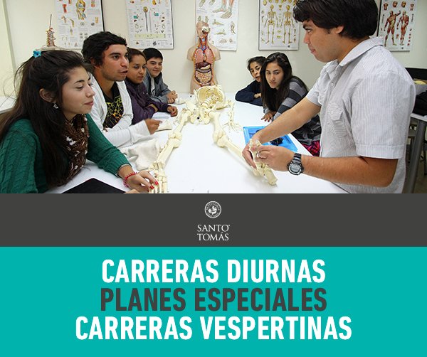 SantoTomas_ST's tweet photo. Son algunas de las opciones que Santo Tomás te ofrece para  que logres tus objetivos de vida. https://t.co/jA1lnvzcR7