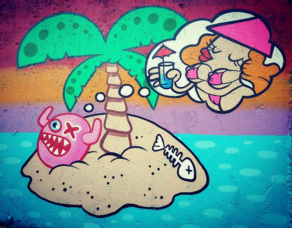 lastplak's tweet image. Meanwhile op een onbewoond eiland...  (uninhabited island) #oxalien #KBTR