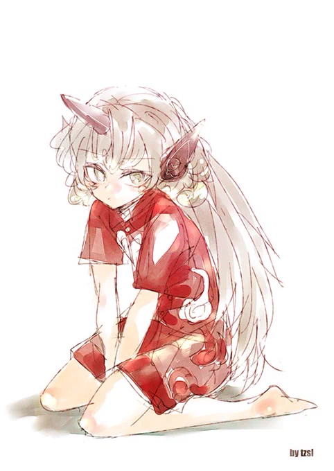 yes. #深夜の真剣お絵描き60分一本勝負 