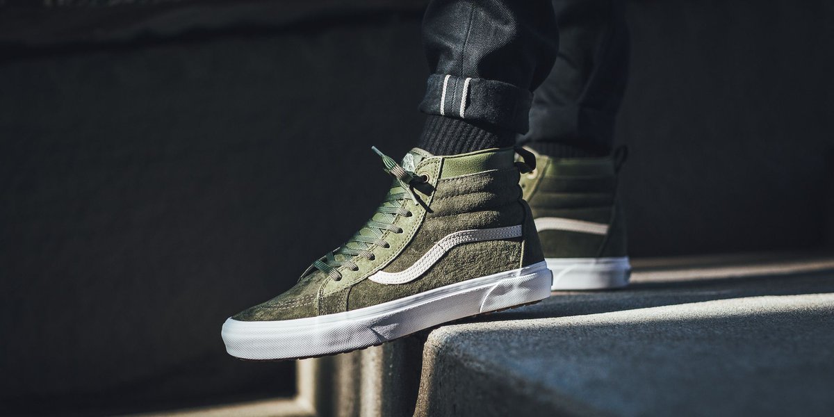 vans sk8 hi mte winter moss