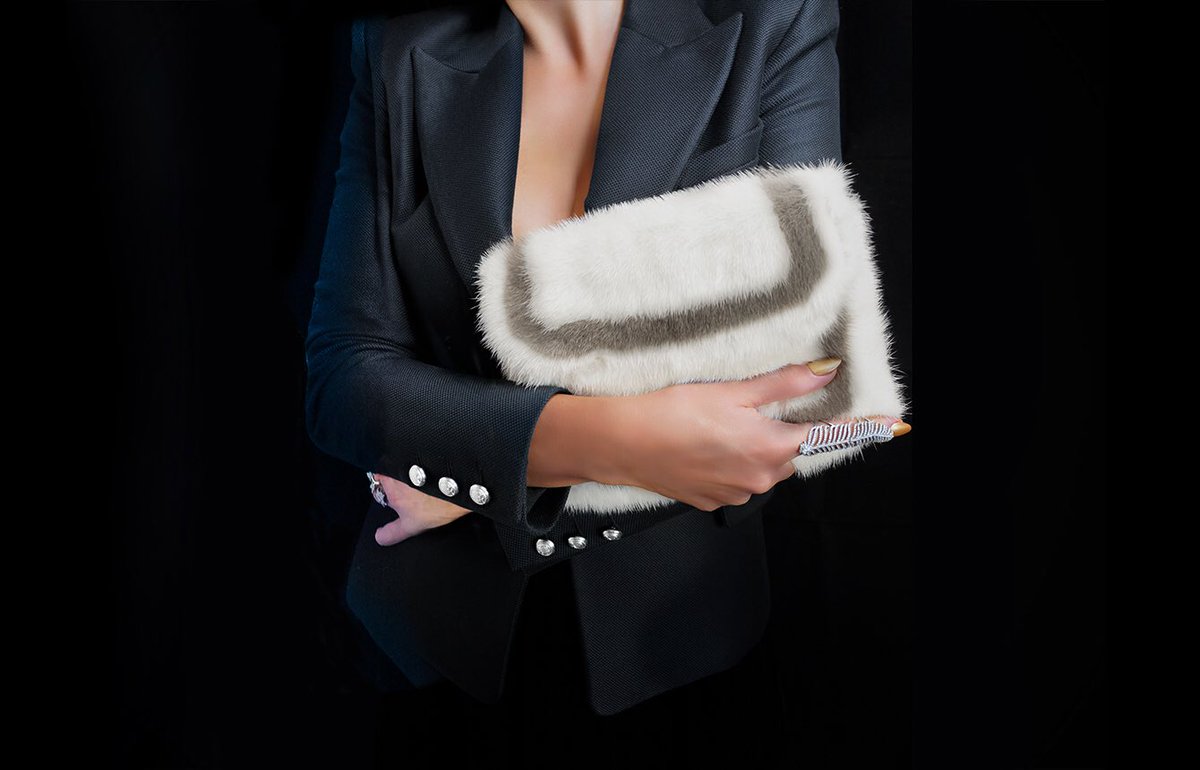 The Mink E6. Playful &amp; sophisticated, wear yours with denim for daytime chic or pair it with shimmering evening wear as the sun goes down.