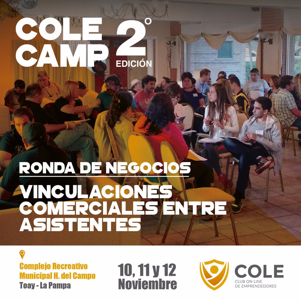 pablomarek's tweet photo. Un finde INOLVIDABLE junto a Emprendedores! 11 y 12 Nov Sumate! https://t.co/hUbyYvUAtr https://t.co/wz4D4CMvKs