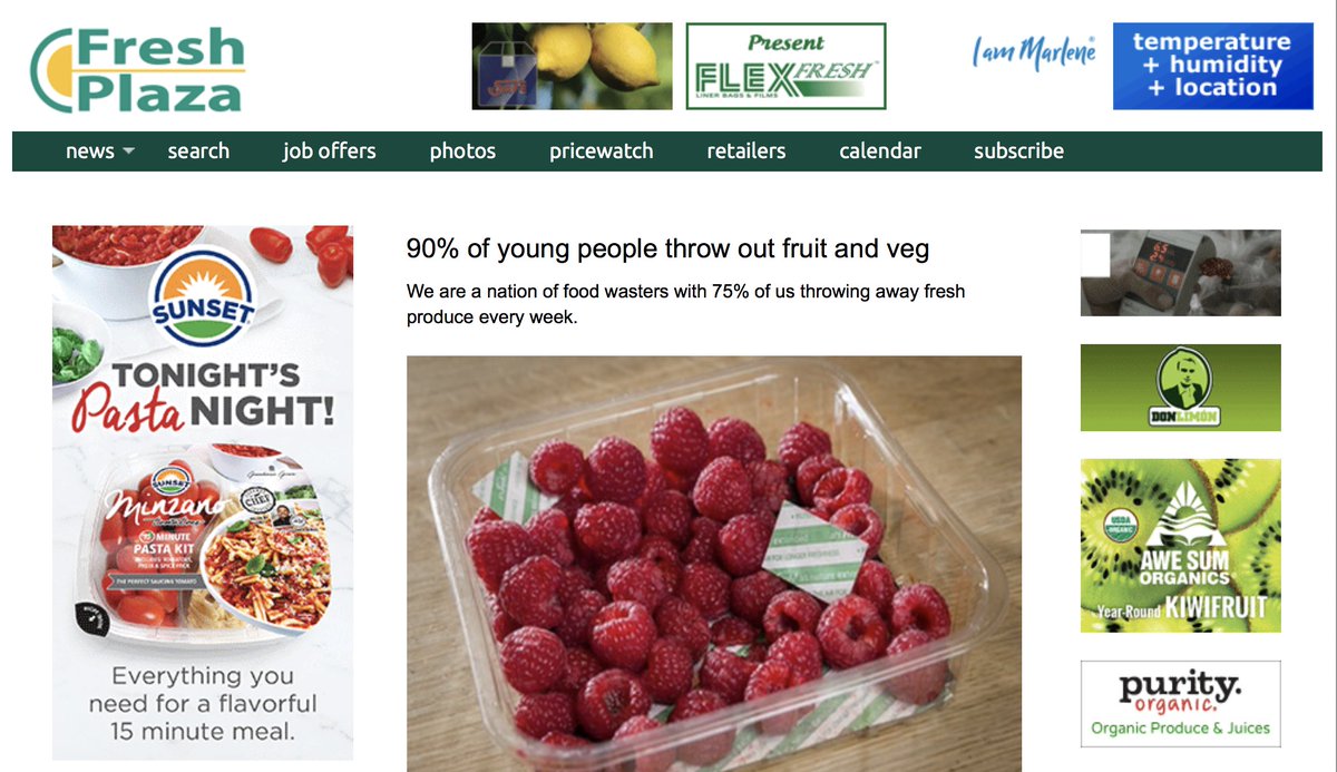 We are a nation of food wasters with 75% of us throwing away #freshproduce every week. <a href="/FreshPlaza_com/">FreshPlaza</a>  ow.ly/PSGH30gfzWZ