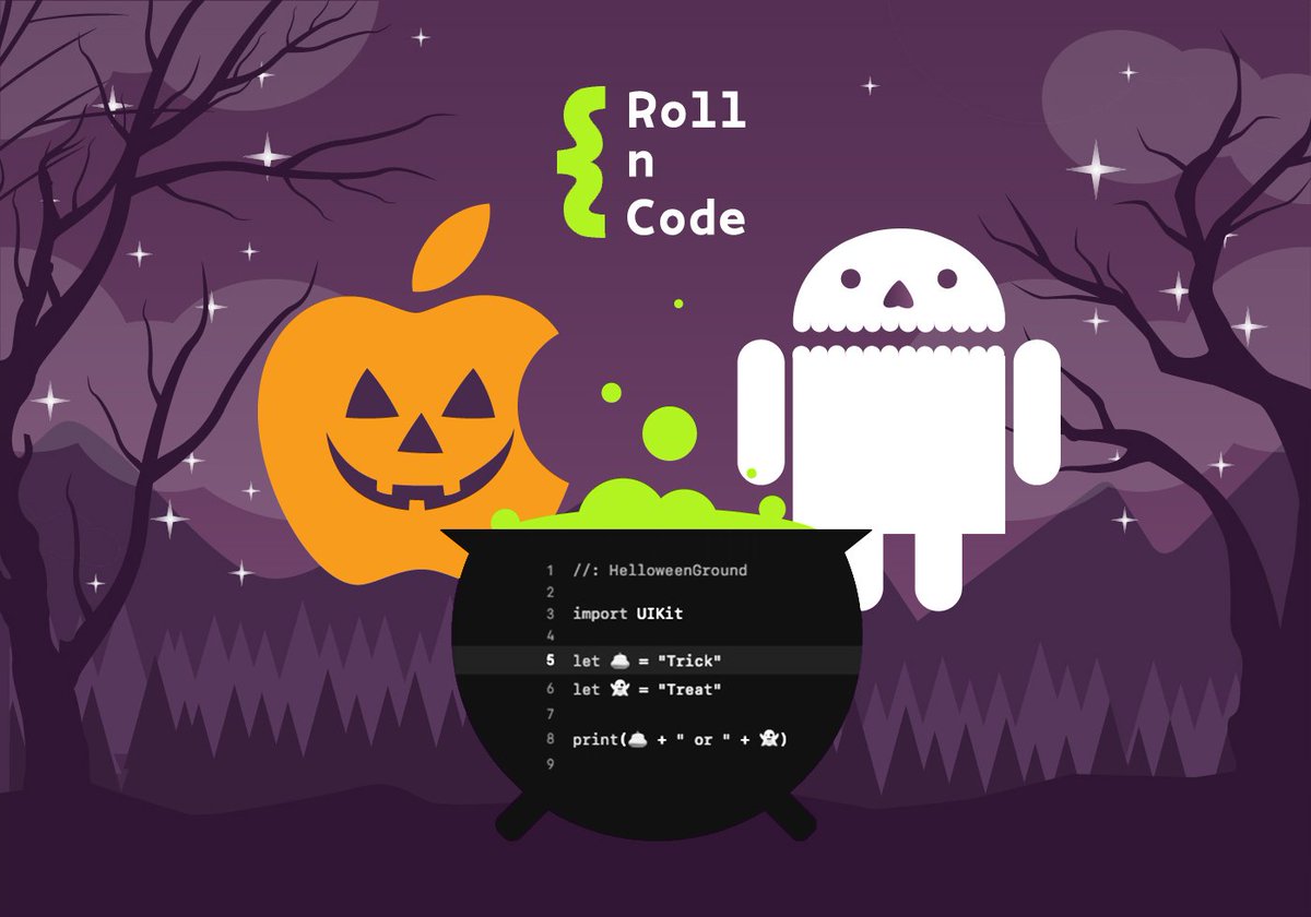 rnc_company's tweet photo. Try freshly brewed code from Roll’n’Code wizards🧙♂️
Happy Halloween🎃
#rollncode #halloween #wizards #pumpkin #fun #halloweencode https://t.co/BXhGvxJjuf