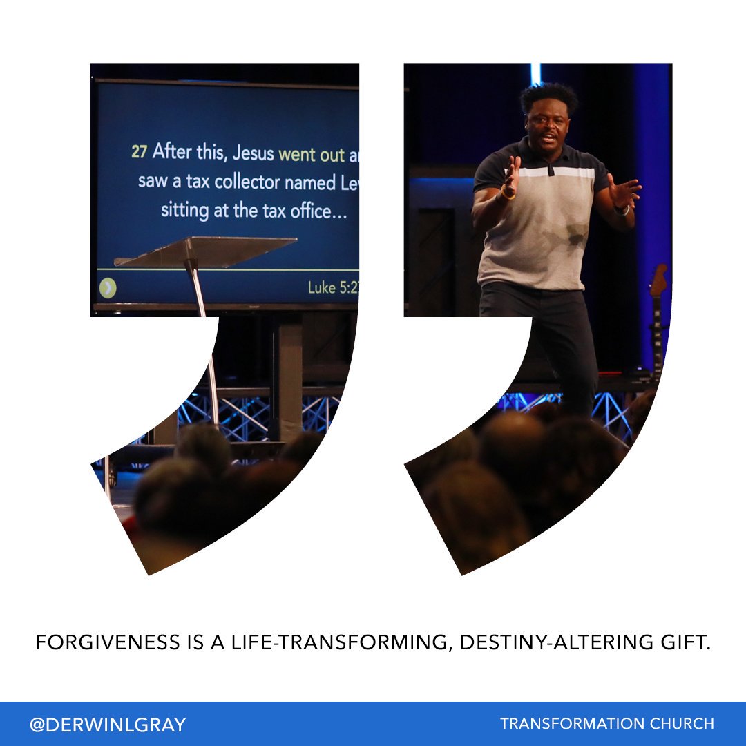 DerwinLGray's tweet photo. Sunday's Sermon. Watch here --> 💻📱

"When You Receive Forgiveness" https://t.co/N22RNovX4T

#TCBeginAgain https://t.co/2FR7acgqVp