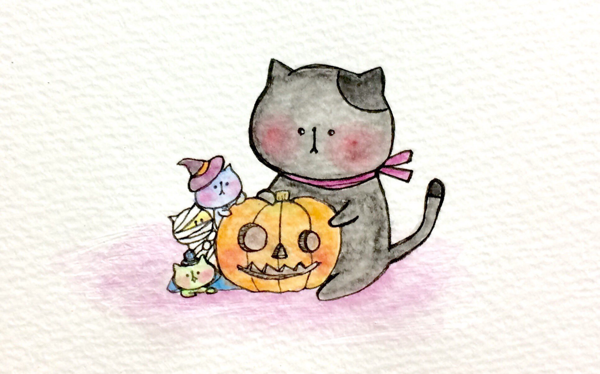 おこにゃん 黒猫の仮装ですが なにか 仮装 ハロウィン 黒猫 かぼちゃ 猫 ネコ ねこ イラスト 可愛い 1日1絵 手描き 癒し 絵描きさんと繋がりたい イラスト好きな人と繋がりたい お絵かき部 Cats T Co 2ixlj3btkc Twitter