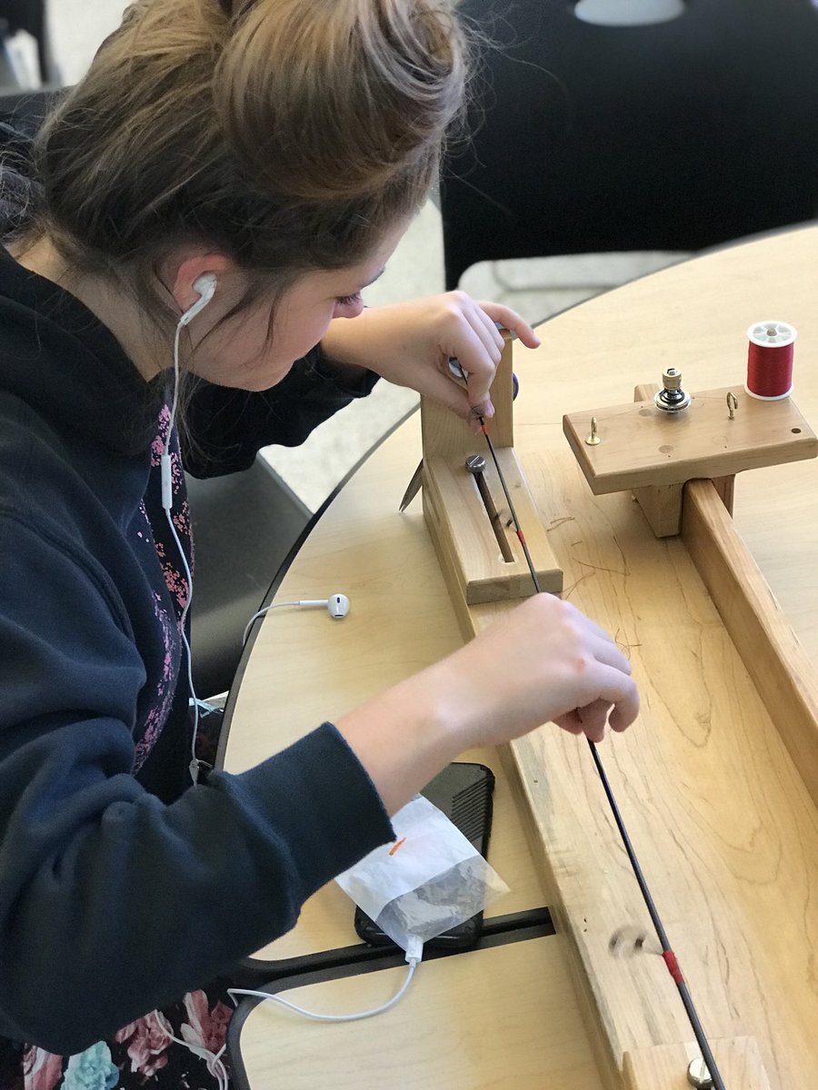 ByronSup531's tweet photo. Building rods in Wildlife Science class!  #sorryfish https://t.co/taYQ0Aeiou