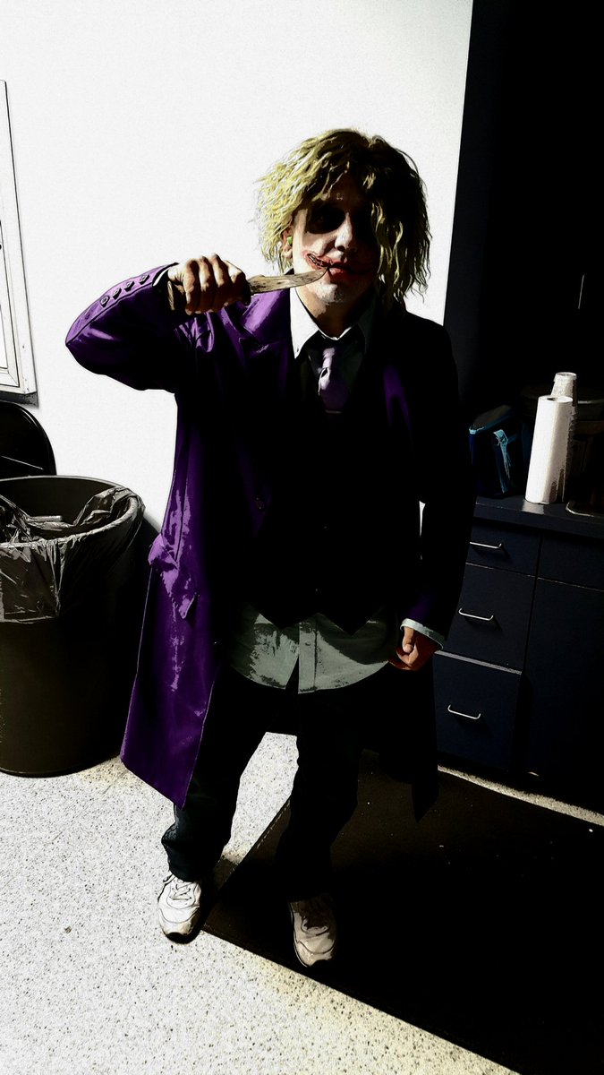 excoachhauty's tweet photo. Happy Halloween Everyone... #whysoserious #MSJU https://t.co/YSYDQPF555