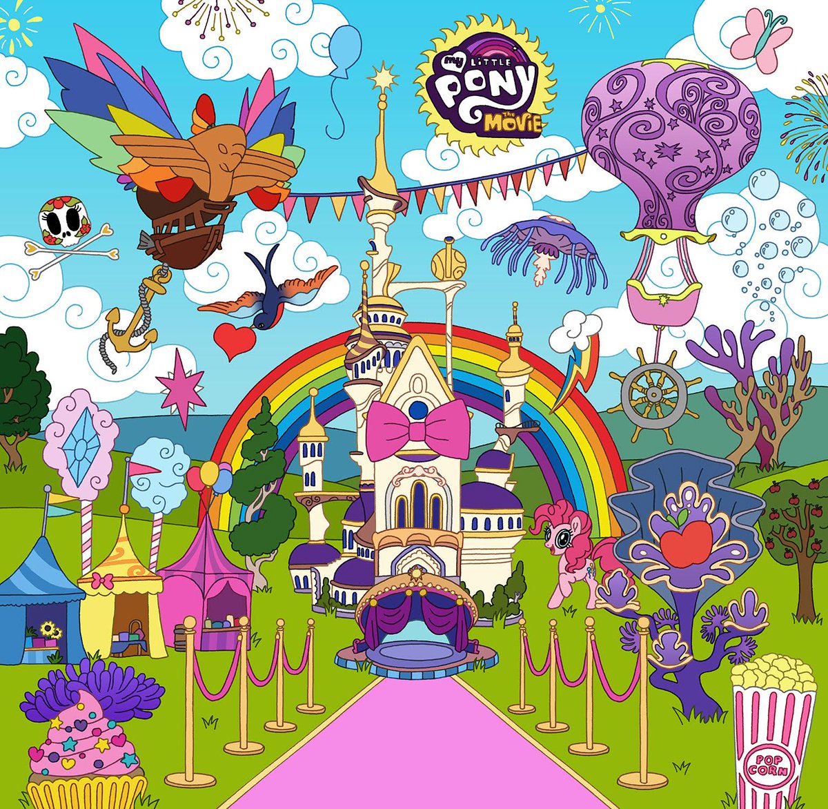 _illustrationX's tweet photo. #FionnaFernandes creates a #VIPinvitation illustration for “My Little Pony: The Movie #premiere #movies #openingnite https://t.co/IFRAjfXoOF https://t.co/1Y2LfR5IwT