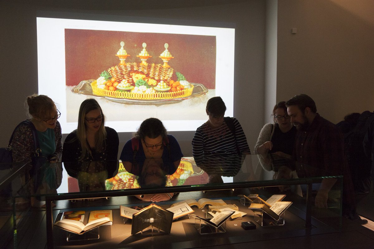 LULGalleries's tweet photo. Excited for #GBBOFinal tonight? Find more inspiration at our 'Cooks and Their Books' exhibition! #CooksandTheirBooks https://t.co/xU3g3Nnnzr