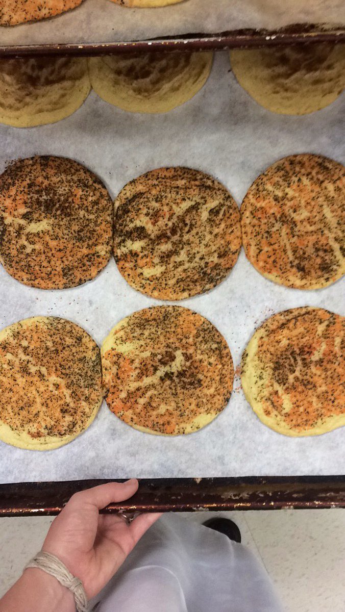 healthybread's tweet image. Snicker BOO dle cookies and pumpkin bread and muffins flying off the shelves. Happy Halloween ghouls and gals 🎃👻