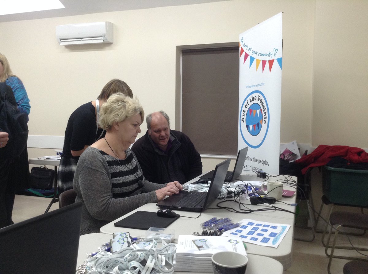 We've got #Essex wide organisations signing up today! #connectingessex #AotP2017