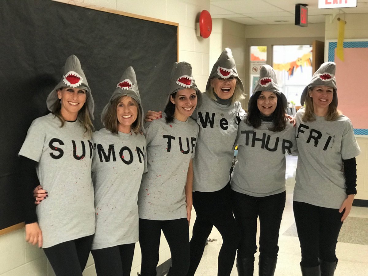 CBKutzElem's tweet photo. Kutz Staff get into the Halloween fun!  Spice Girls, Shark Week, Crayola Crayons &amp; "We Have an App for That!"   #KutzHalloween2017 https://t.co/MrUqqvPRUM