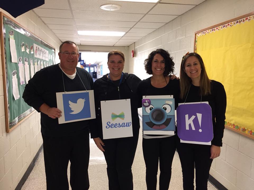 Kutz Staff get into the Halloween fun!  Spice Girls, Shark Week, Crayola Crayons &amp; "We Have an App for That!"   #KutzHalloween2017