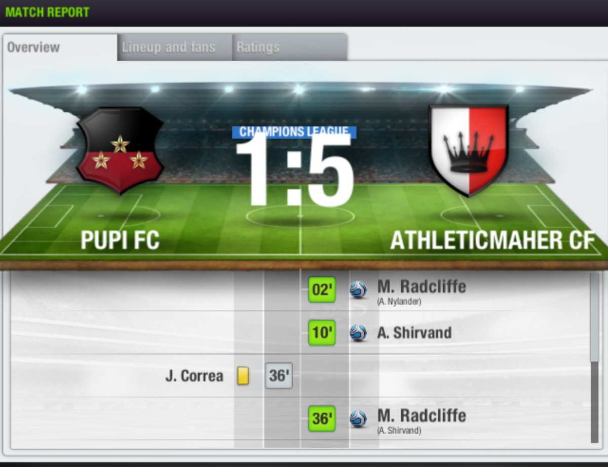 AthleticMaherFC's tweet photo. WHAT A COMEBACK!
REMONTADAAAAA!
Huge 1-5 Win away from home,turns the Ship Back to the Quarter-Finals of UCL!
#ATMUCL #TopEleven @topeleven https://t.co/A48e4XQ9q3