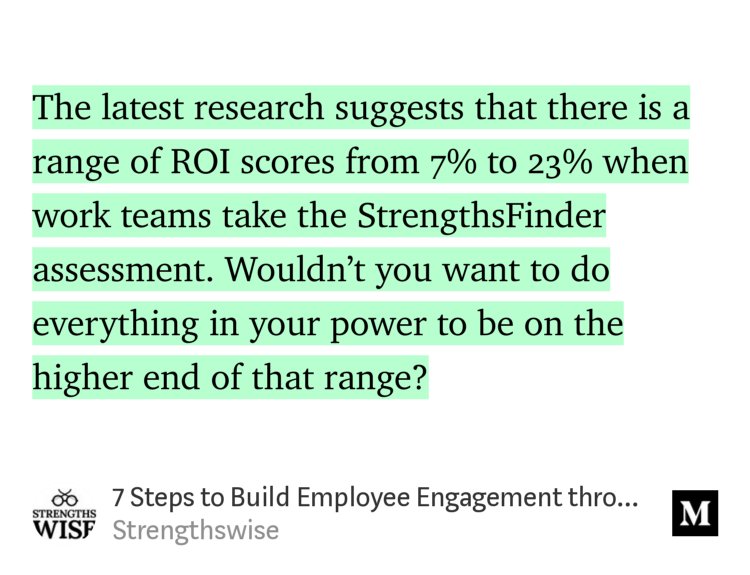 gallupcoach's tweet photo. “7 Steps to Build Employee Engagement through a Strengths-Based Culture” — @gallupcoach https://t.co/2MwPJNZwPE https://t.co/gCdfyvY51H